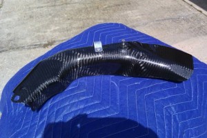 Carbon Fiber Heat Shield 2007 Honda CBR1000RR